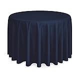 Lann's Linens - 120" Round Premium Tablecloth for