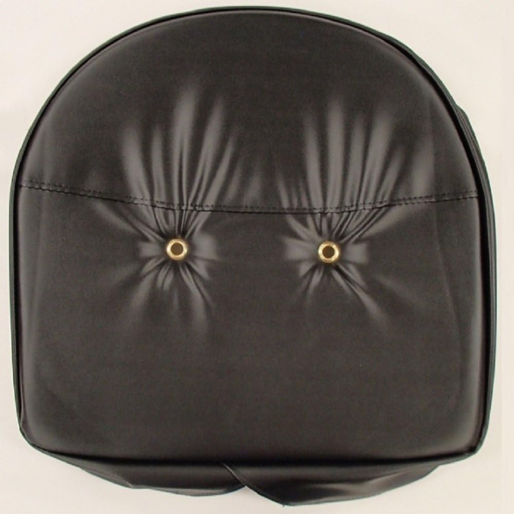 StevensLake Black Tractor Pan Seat Cover Universal Ford John Deere Massey Case->
