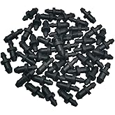 50 Pack Drip Irrigation Plugs 1/4" Drip Tubing Fittings End Plug | Drip Irrigation Tube End Closure,Home Garden Pipe Supplies,goof plugs,goof plugs for drip irrigation 1/4
