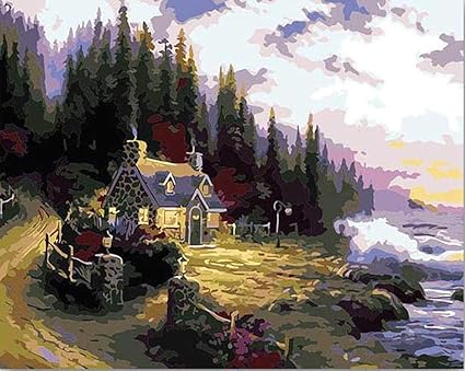 cuadros grandes para pintar con numeros de amazon