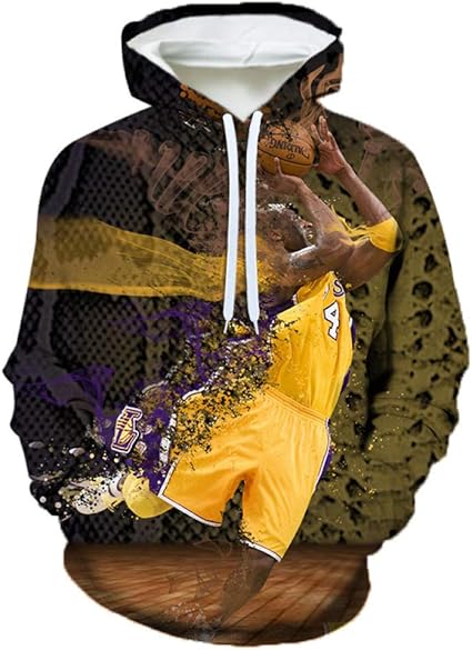 Men's Hoodies-Kobe Bryant 3D Printed FashionCasual Comfortable Men Women Long Pullover 