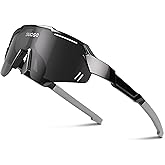 suoso Kids Sports Polarized Sunglasses: Youth Baseball Sun Glasses Cycling Glasses for Boys Girls Age 6-12 Lightweight TR90