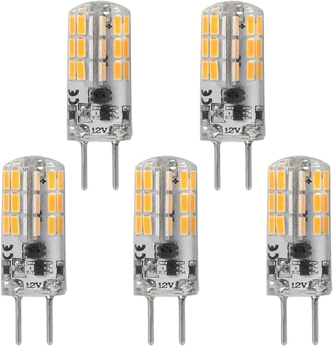 GY6.35 G6.35 Bipin Base LED Bulb 4Watt AC DC 12V Silica Gel Crystal