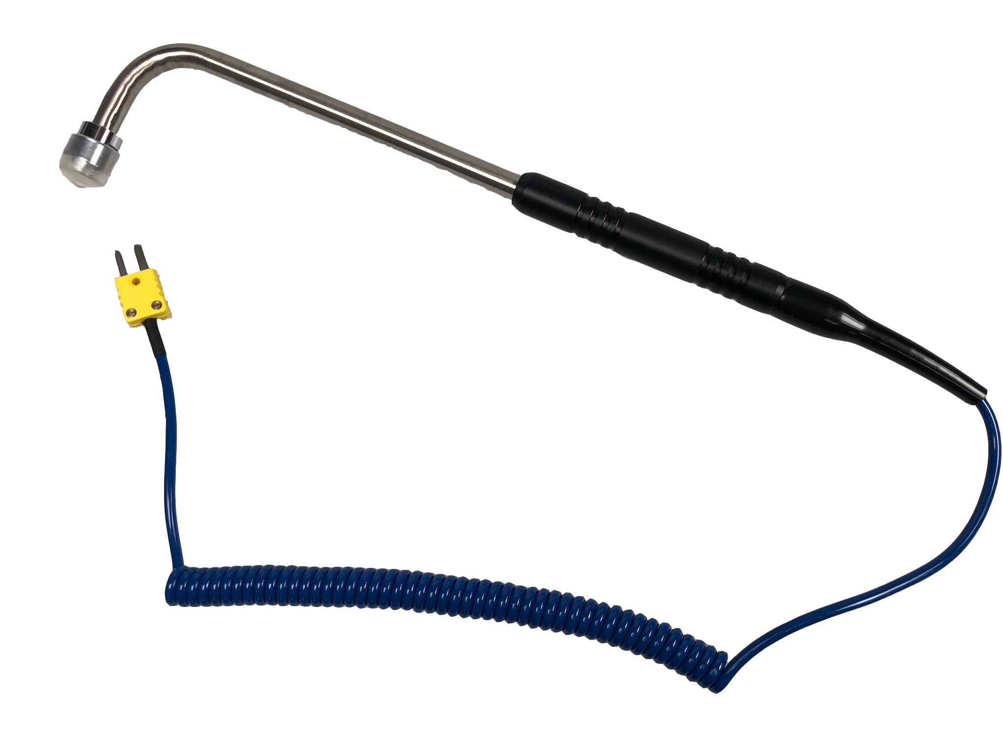 TECPEL TPK-04L Right Angle Surface Thermocouple Probe, Type K, -58°F ~932°F / -50°C ~ 500°C