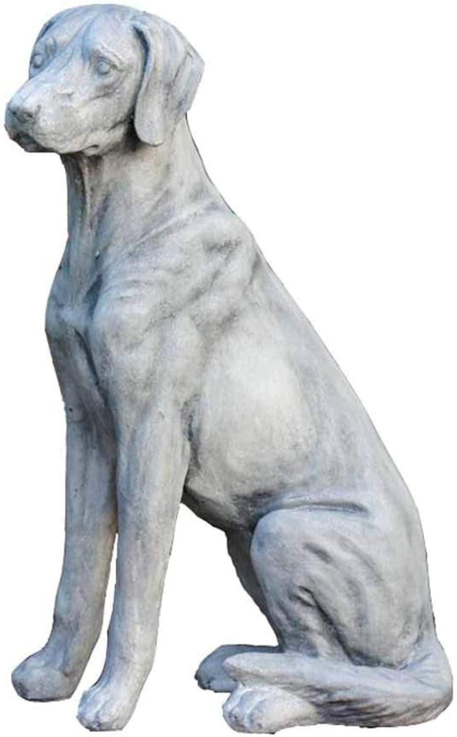 WYXMJ Garden Dog Statue Dog Sculpture Model Animal Yard Lawn Woodland Golden Retriever Lawn Ornaments