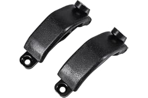 ZYLOPLINX 2 PCS Black Rear Quarter Glass Window Latch Compatible with Toyota Pickup Hilux 1989-1997, Tacoma 1989-1999, Part Number 62910-89102