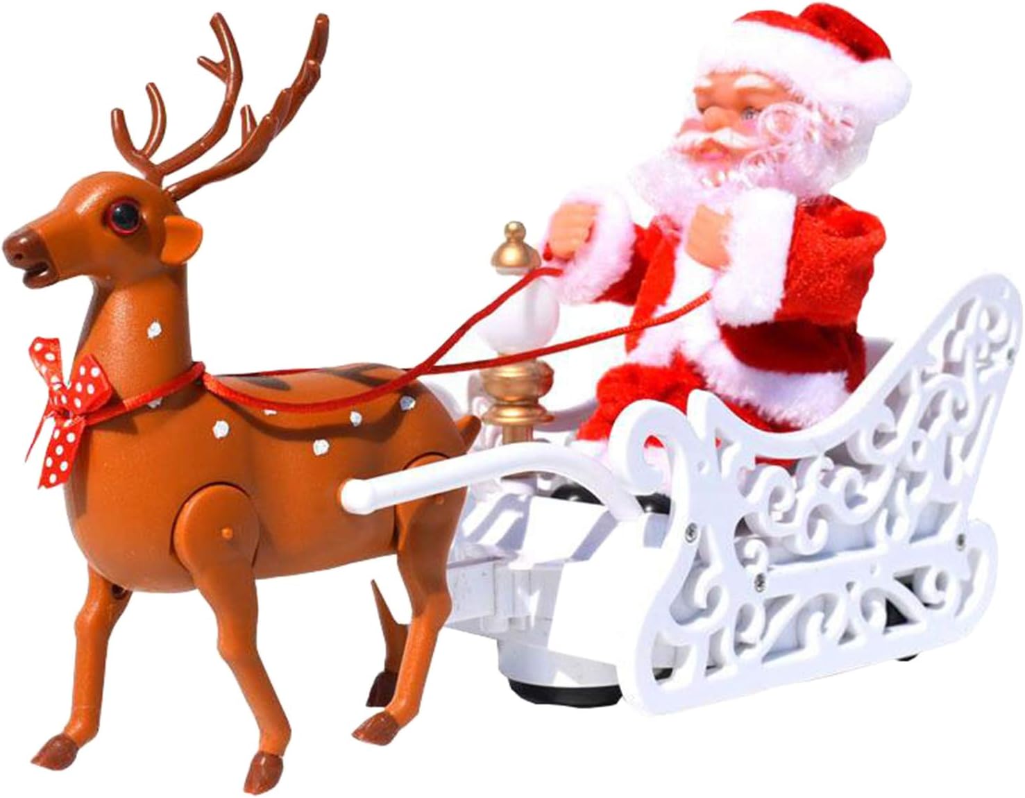 Papai Noel no trenó