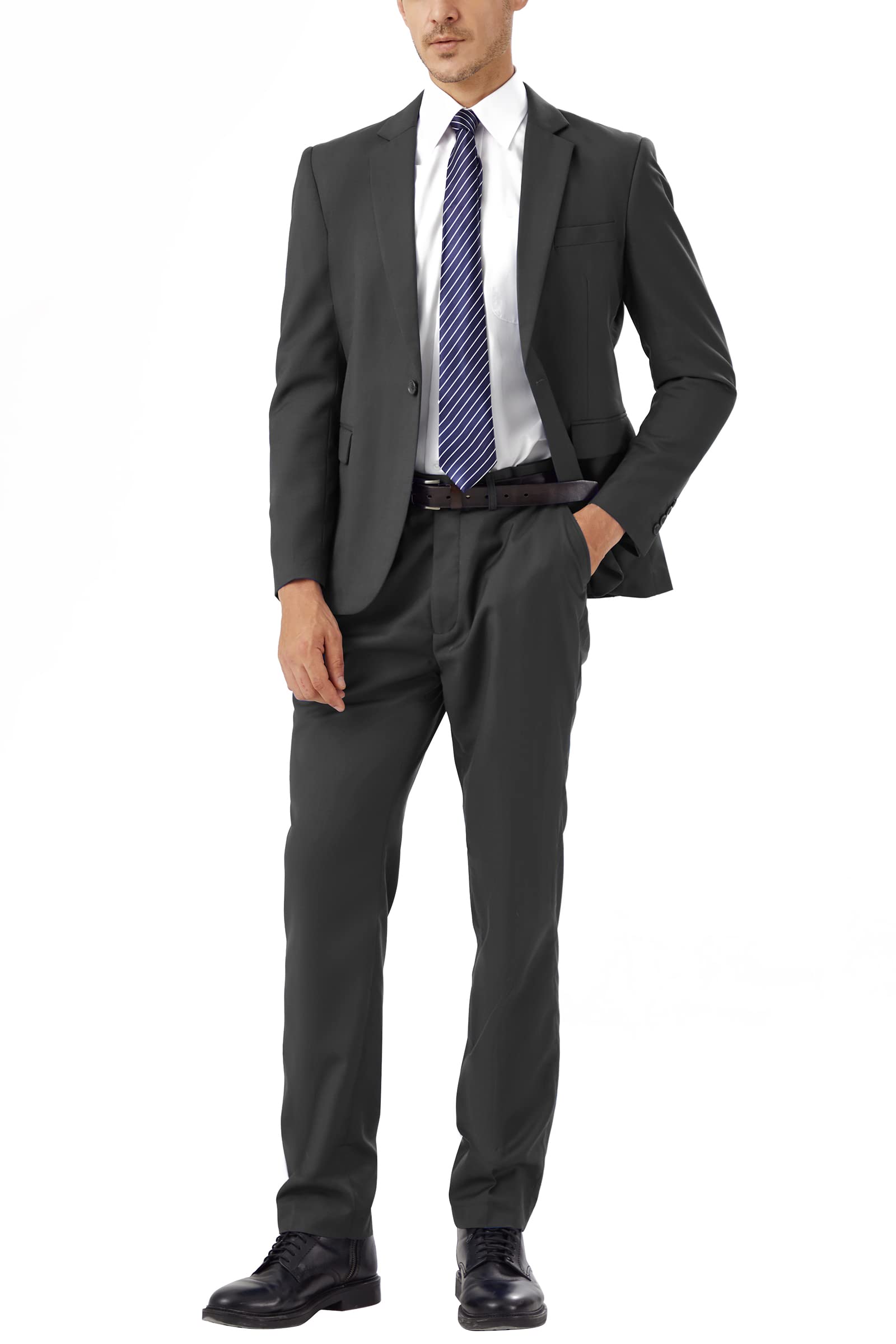 Mens Suits One Button Slim Fit