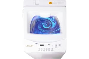 SMETA Pro+ 1.8 Cu.Ft Top Load Washer | 6 Auto Programs Quiet Motor | UL Certified Portable Washing Machine Compact Laundry for Small Apartments, Dorms, RVs