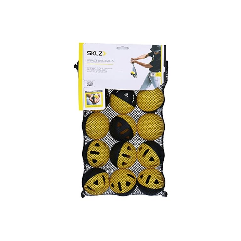 SKLZ Impact Balls HeavyDuty, Long Lasting Limited Flight Mini