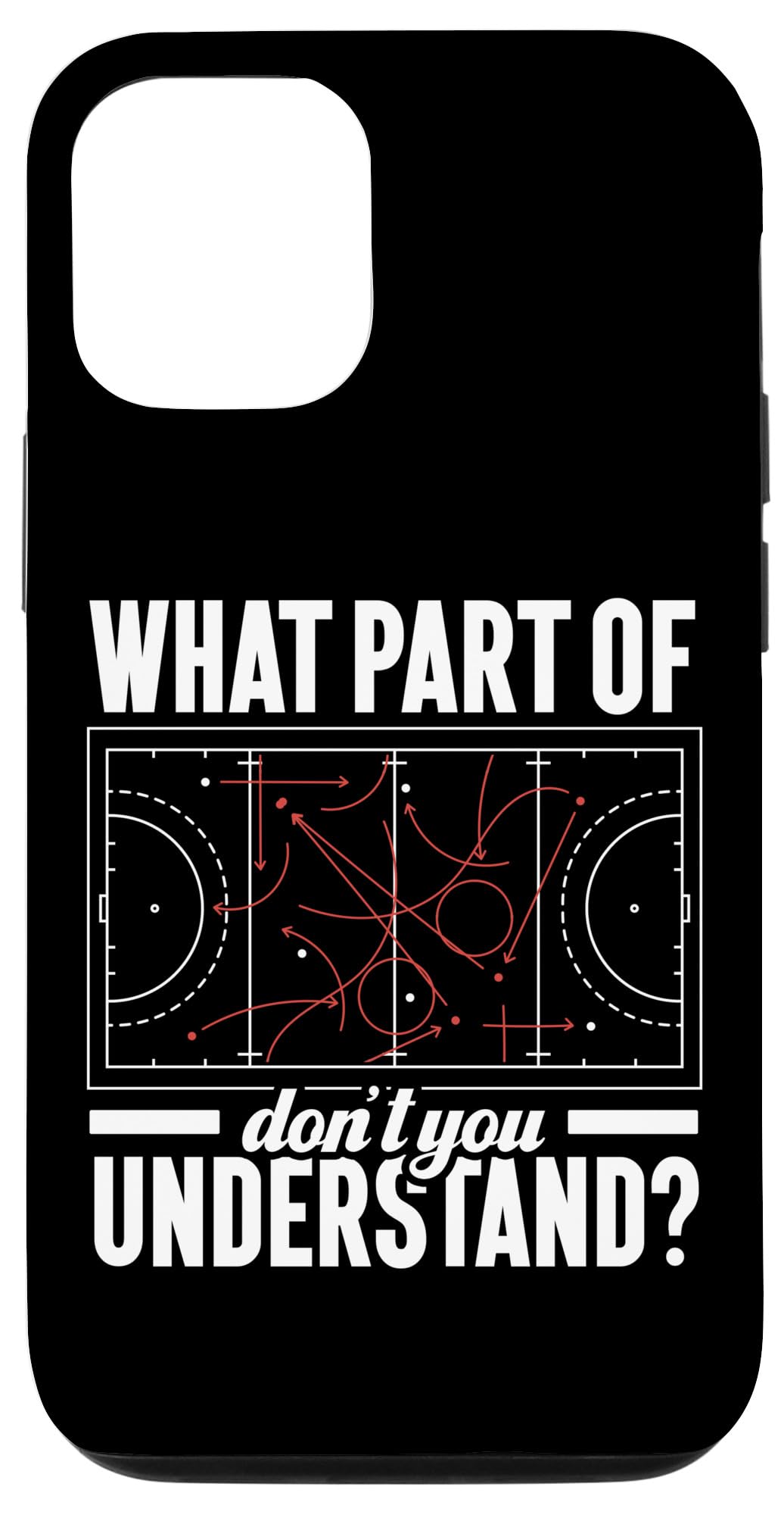 iPhone 12/12 Pro Ice Hockey Vintage Rink What Part Of Don't You Understand? Case