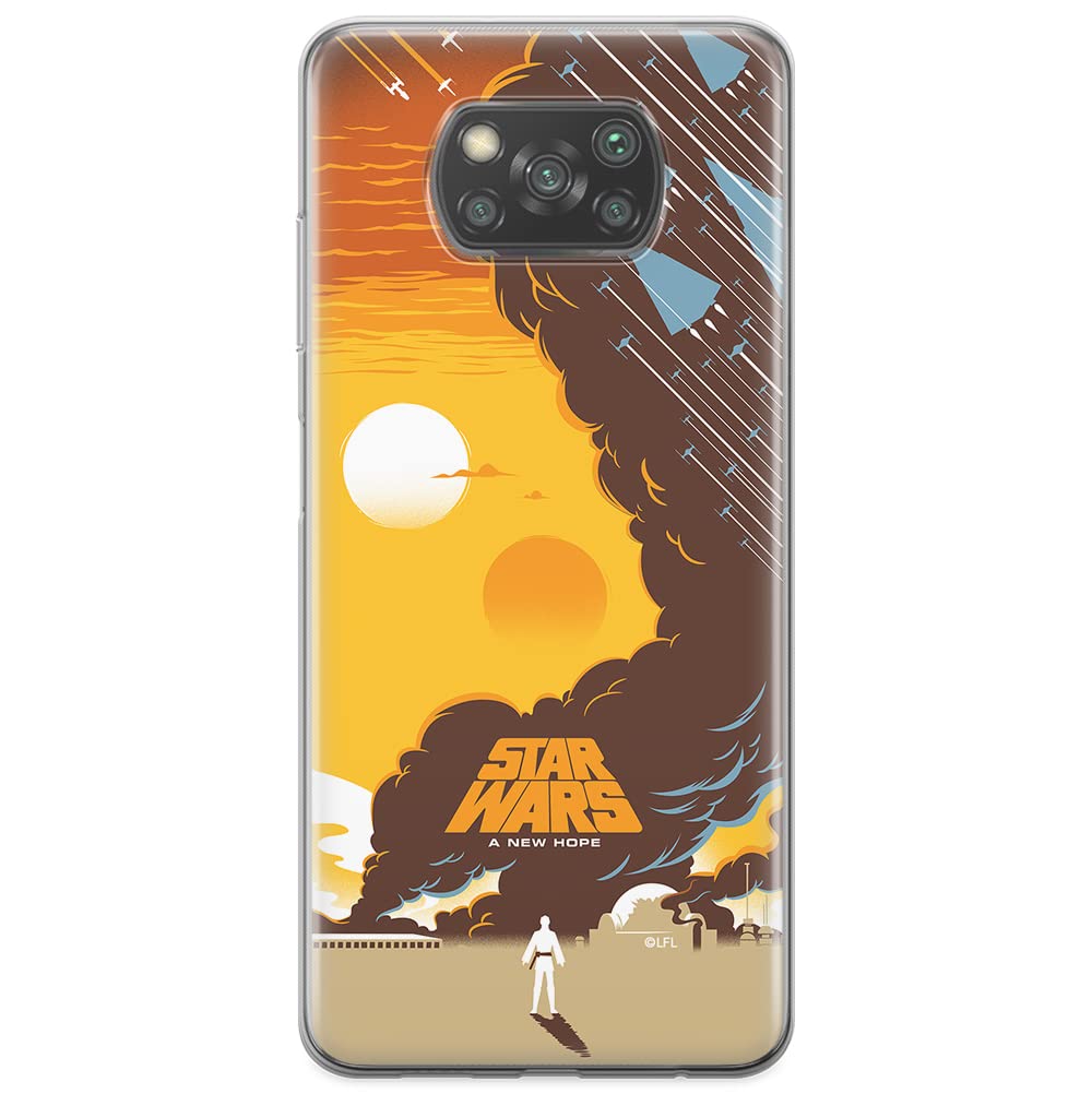 ERT GROUP mobile phone case for Xiaomi POCOPHONE X3 original and officially Licensed Star Wars pattern 027 optimally adapted to the shape of the mobile phone, case made of TPU