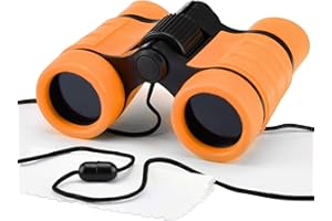 S SYXSPECIAL Binoculars for Kids, Toys for 3-12 Years Boys and Girls High-Resolution Optics Shockproof Mini Compact Toy Binoculars for Bird Watching, Hiking, Camping, Science, Detective