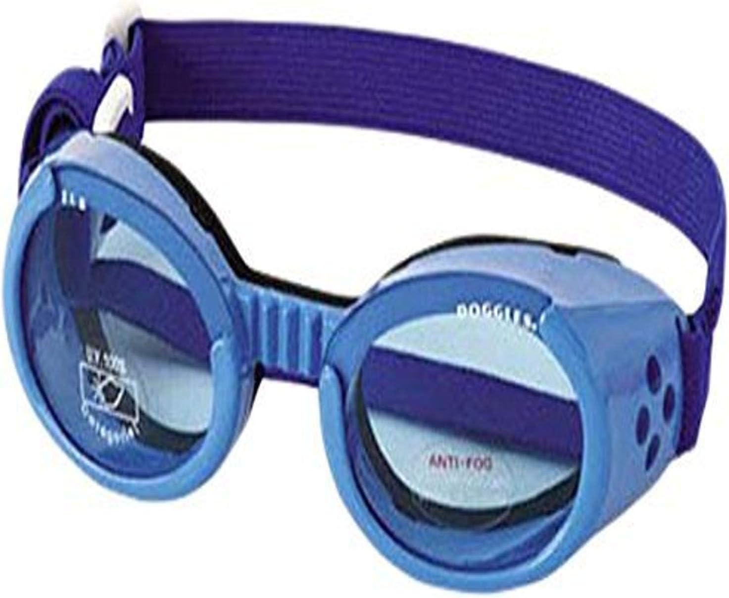 Doggles ILS Gafas De Esqu Para Perro Marco Azul Brillante Extra 