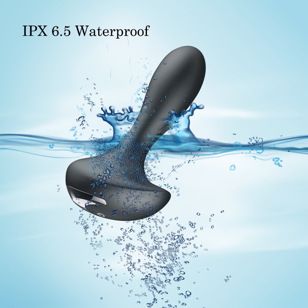 Prostate Massager Vibrators- Prostate Stimulator with Remote Control- Rechargeable 10 Vibration Modes- Waterproof Anal Plug Adult Sex Toys for Couple