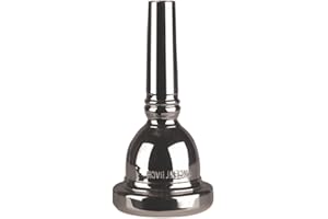 VINCENT BACH Bach 3507 Small Shank Tenor Trombone Mouthpiece, Silver Plated, 7 Cup Medium