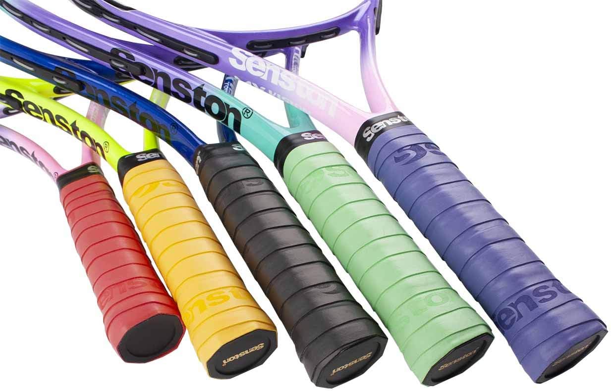 Senston Overgrips Pack of 20 Racquet Overgrips Tennis Badminton Squash Racket Overgrip Anti Slip Racquet