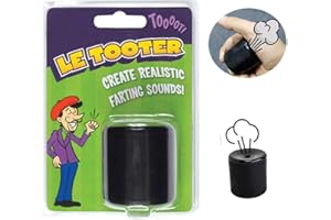 SHENGSEN Novelty Squeeze Pooter Fart Machine Funny Le Tooter Prank Farting Noise Maker for Joke Children's Day Party Gift Toy