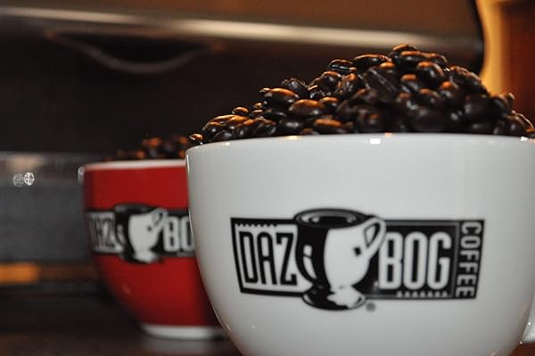 DAZBOG COFFEE | ORGANIC WHITE NIGHTS ESPRESSO BLEND | WHOLE BEAN COFFEE | 11 OZ. | THICK, RICH & CREAMY START | DEEP, WELL ROUNDED FLAVOR | VACUUM SEALED FRESHNESS, 1