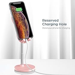 nediea Cell Phone Stand,Angle Height Adjustable