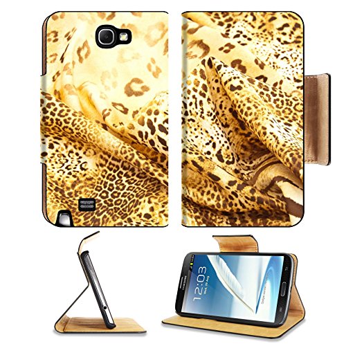 Samsung Galaxy Note 2 Flip Case Beautiful silk scarf with a predatory pattern 6411632 by MSD Customized Premium Deluxe Pu Leather generation Accessories HD Wifi 16gb 32gb Luxury Protector Case