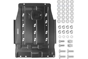 LDNMILES Transmission Protection Plate Compatible with 2015-2022 Ford F150 | Heavy-Duty Alloy Steel Underbody Shield | Direct Fit Skid Plate Replacement (2.7L/3.3L/3.5L/5.0L)