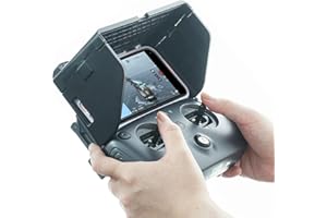 WANPOOL Universal Foldable Sun Shade Visor for Drone Controller Mobile Phone - Anti-Glare, Stable Fit, Easy Installation