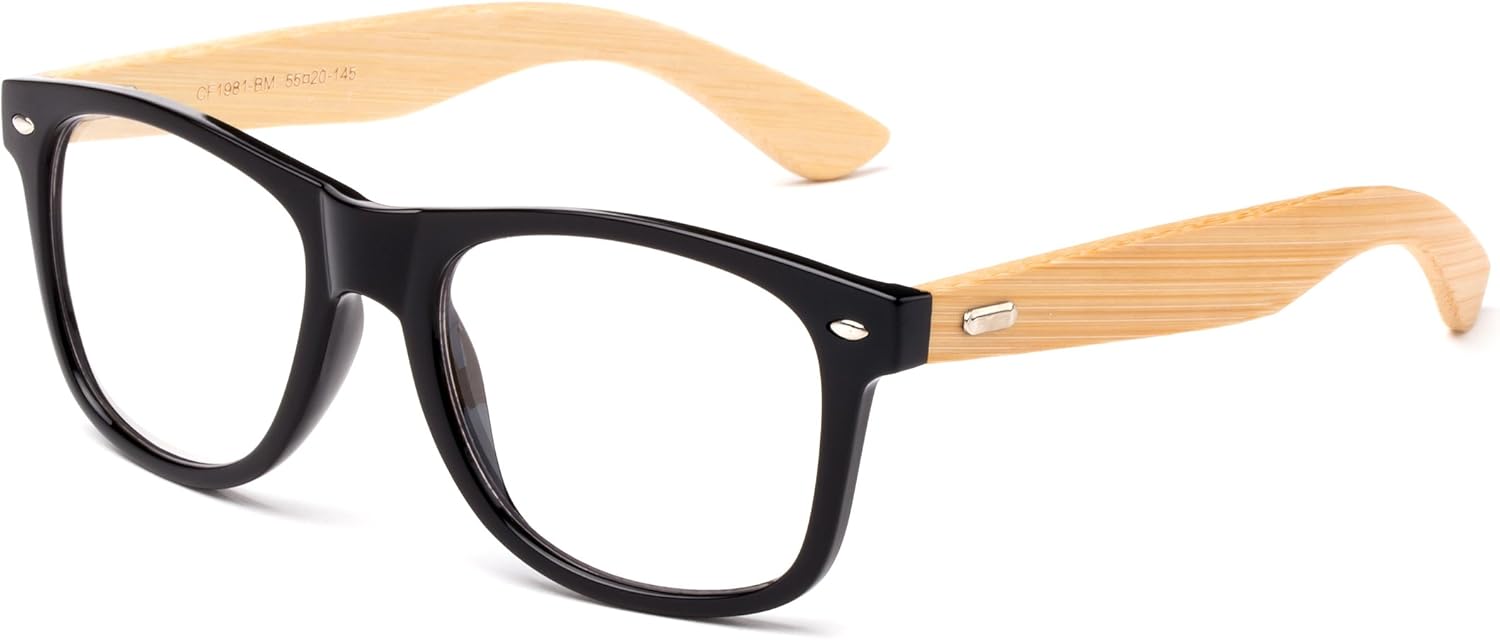 bamboo eyeglass frames