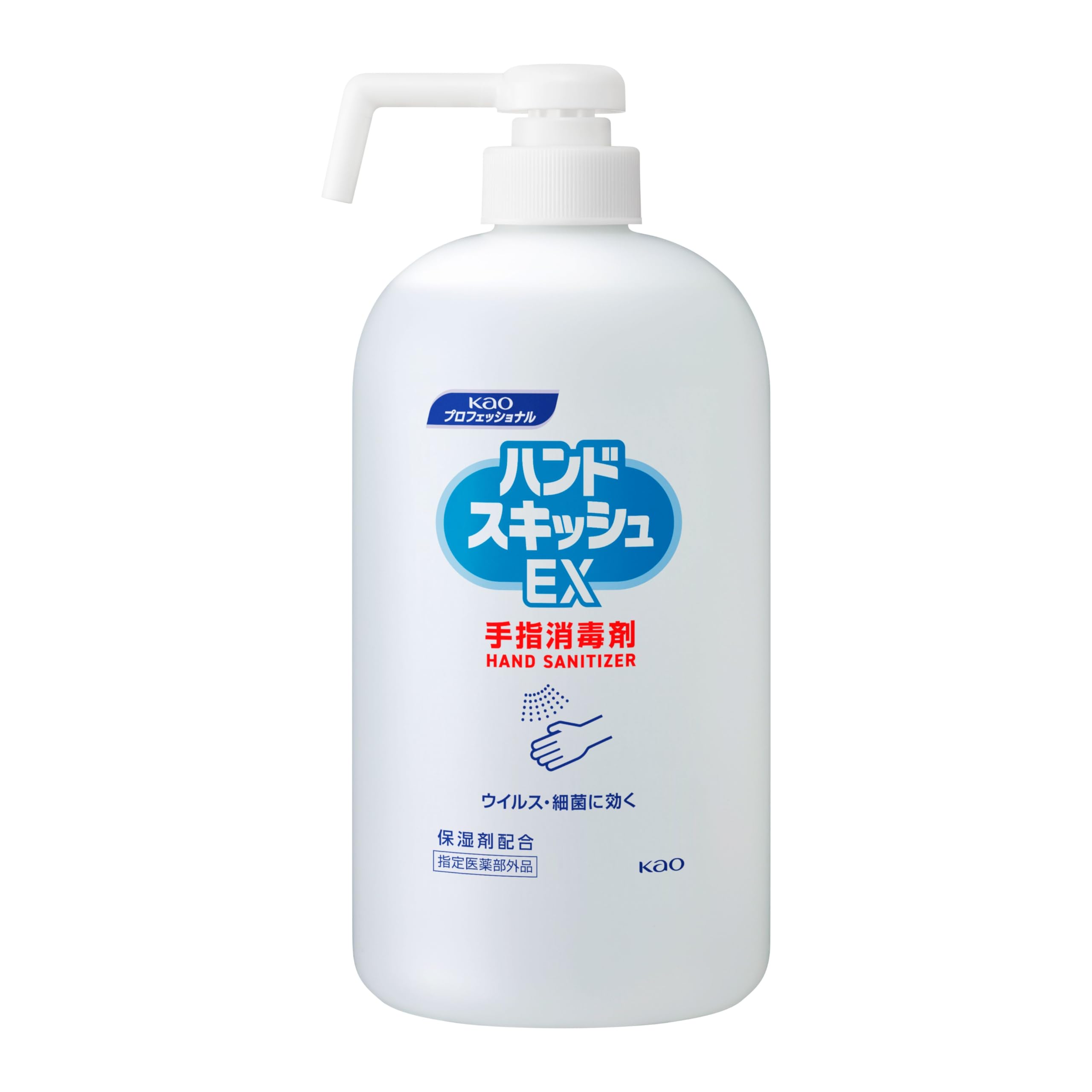 【業務用 手指消毒剤】 花王プロシリーズ ハンドスキッシュEX 本体 ショートノズル 800ml(花王プロフェッショナルシリーズ) [指定医薬部外品]商品画像