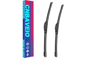 OEM QUALITY 22"+22"Premium All-Seasons Durable Stable And Quiet Windshield Wiper Blades(Set of 2)