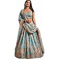 Siciliaoutfits Indian Bollywood Stylish Designer Ready to Wear Lehenga Choli Party Wear Pakistani Beautiful Choli
