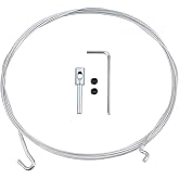 Universal Throttle Cable Kit 00-4863-0 &ndash; for VW Dune Buggy (15ft) | Includes 15ft adjustable accelerator cable and throttle cable shortening kit. Compatible with VW vehicles