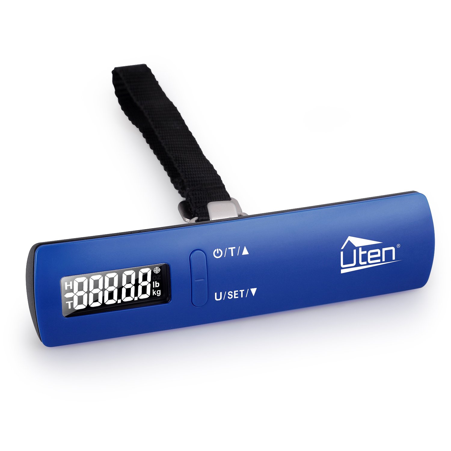 Luggage Scale Portable Hanging Digital Scale 110 lb/50 KG Capacity Backlit Scales With Tare Function Lightweight for Travel Airlines