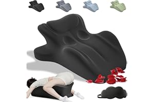 Sweet Spot Pillow, 27° Angle Perfect Position Pillow, Wedge Pillow Memory Foam for Intimacy, Provide Waist and Neck Support, 