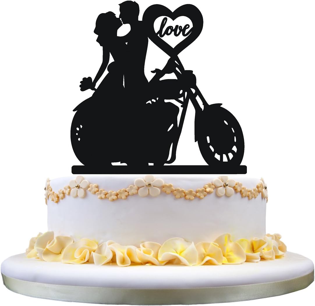 Gateau Topper Pour Mariage Tinksky Elegante Mariee Et Gateau Gateau Topper Figurine Decoration De Mariage Cadeau Figurine Moto Patisserie Ustensiles A Patisserie Napravi Rs