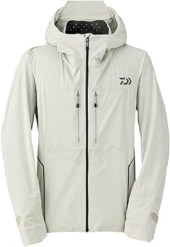 Amazon ダイワ レインマックス ストレッチフィット レインジャケット Dr 28j アイボリー L ダイワ Daiwa フィッシングジャケット