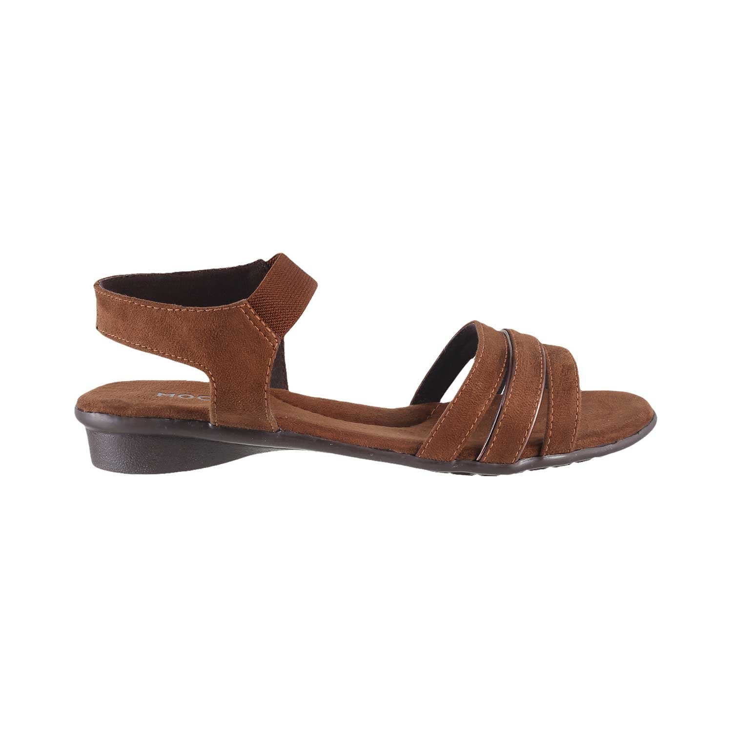 mochi women black synthetic sandals ( 33-353 )