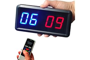 Ledgital Score Keeper, Scoreboard for Basketball | Ping Pong | Table Tennis | Badminton | Volleyball | Baseball | Indoor Games & Sports, Keep Scores 1-99, Electronic Digital Scoreboards w/Remote