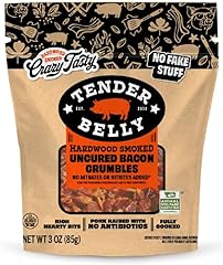 Tender Belly Uncured Hardwood Smoked Bacon Crumbles, 3 Ounce