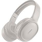 Fisher Active Noise Cancelling Headphones, Over Ear Headphones Wireless Bluetooth 5.3, Microphone, Lightweight Comfortable Headset for Home, Travel, Rechargeable, Workout Headphones, Deep Bass