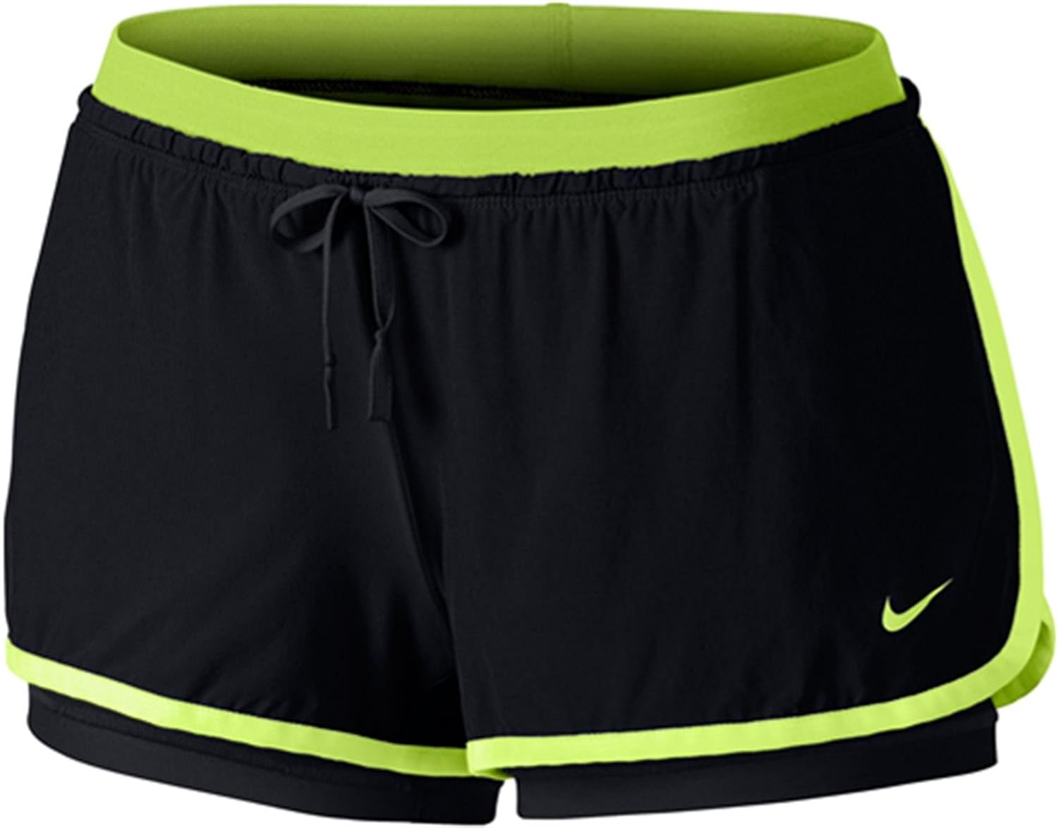Amazon.com : Nike Womens Fitness Yoga Athletic Shorts Black M : Clothing