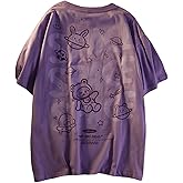 Women Goth T Shirt Y2K Harajuku Graphic Tops Cotton Anime Clothes