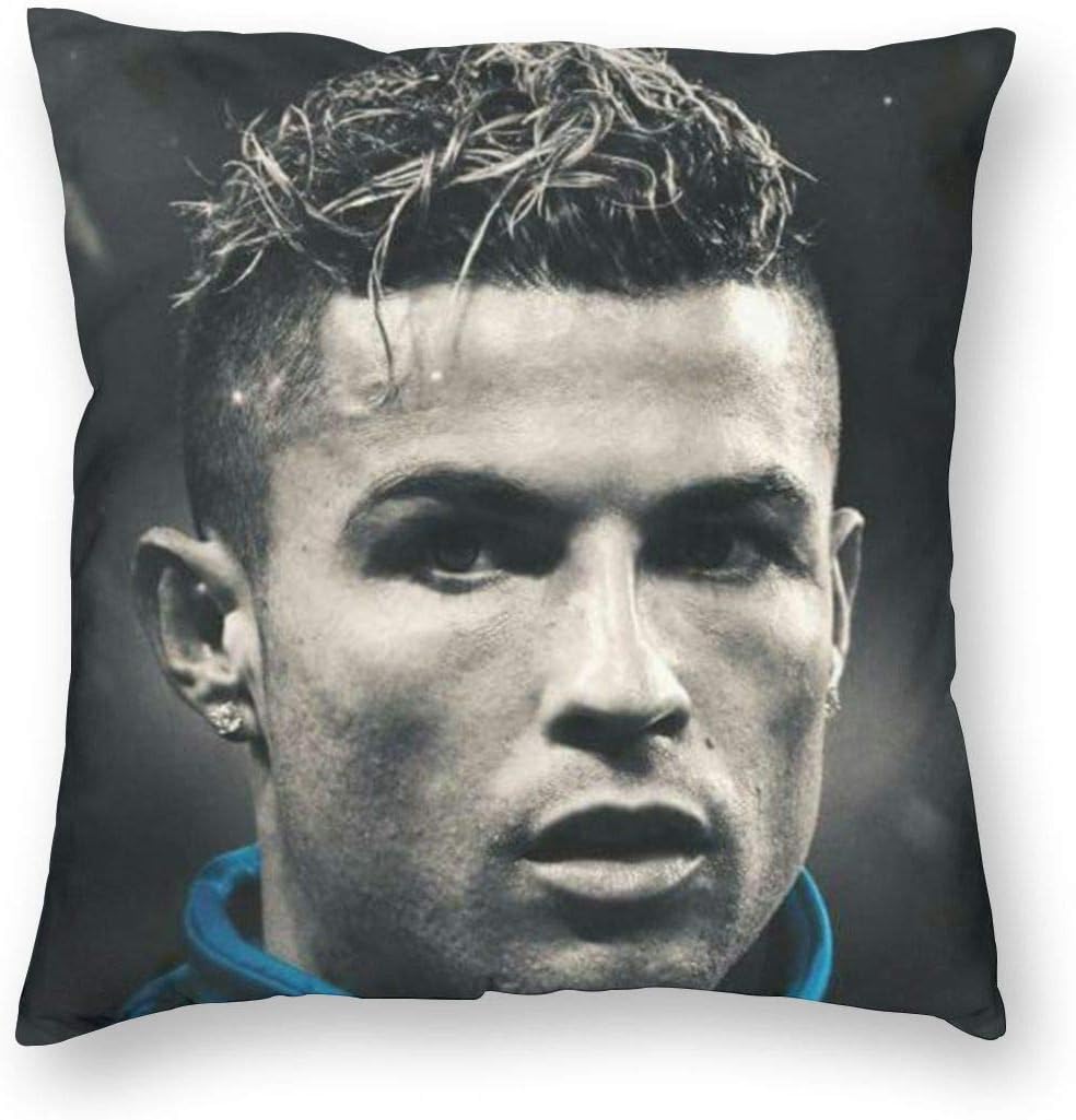 Greatest Football Player No.7 Jersey Throw Pillowcase Decorative Cushion Cover Square Bed Pillow Case Cover (16 x 16 inch) Twin Sides Print