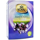Royal Tea Egyptian Marjoram Tea Bags Natural Flavor Herbal Flower No Caffeine No Artificial Flavors No Additives Traditional Spice 80 Tea Bags