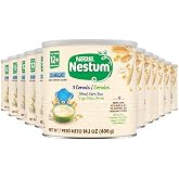 Nestle Nestum, 3 Cereales, Trigo, Maiz &amp; Arroz, 14.1 Ounce (Pack of 6)
