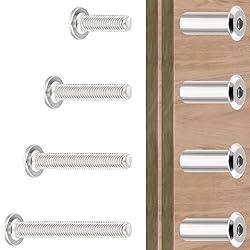 Xrfoiniu 100 Set Mixed Sizes Furniture Bolts - Bulk