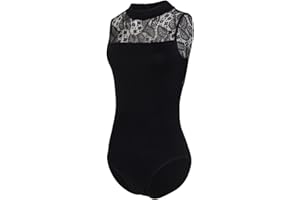 LIMILES DANCE Limiles Women's Ballet Dance High Neck Tank Leotards