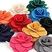 Landisun Men's Lapel Pin Flower Boutonniere Set Handmade For Suits (1 Dozen, Style 3)