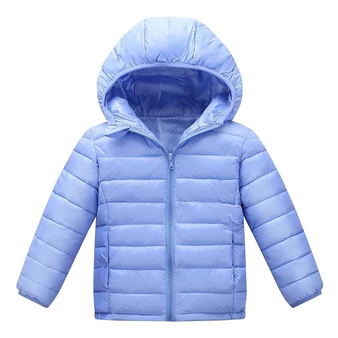 baby blue bubble jacket