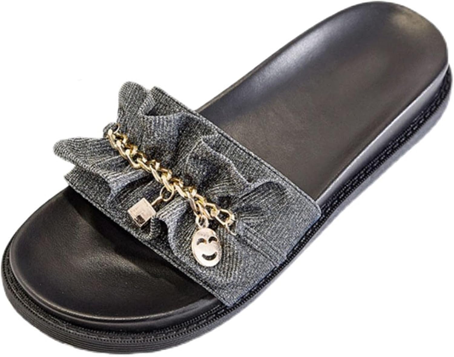 Women's Open Toe Slide Slippers Soft And Comfortable Slippers For